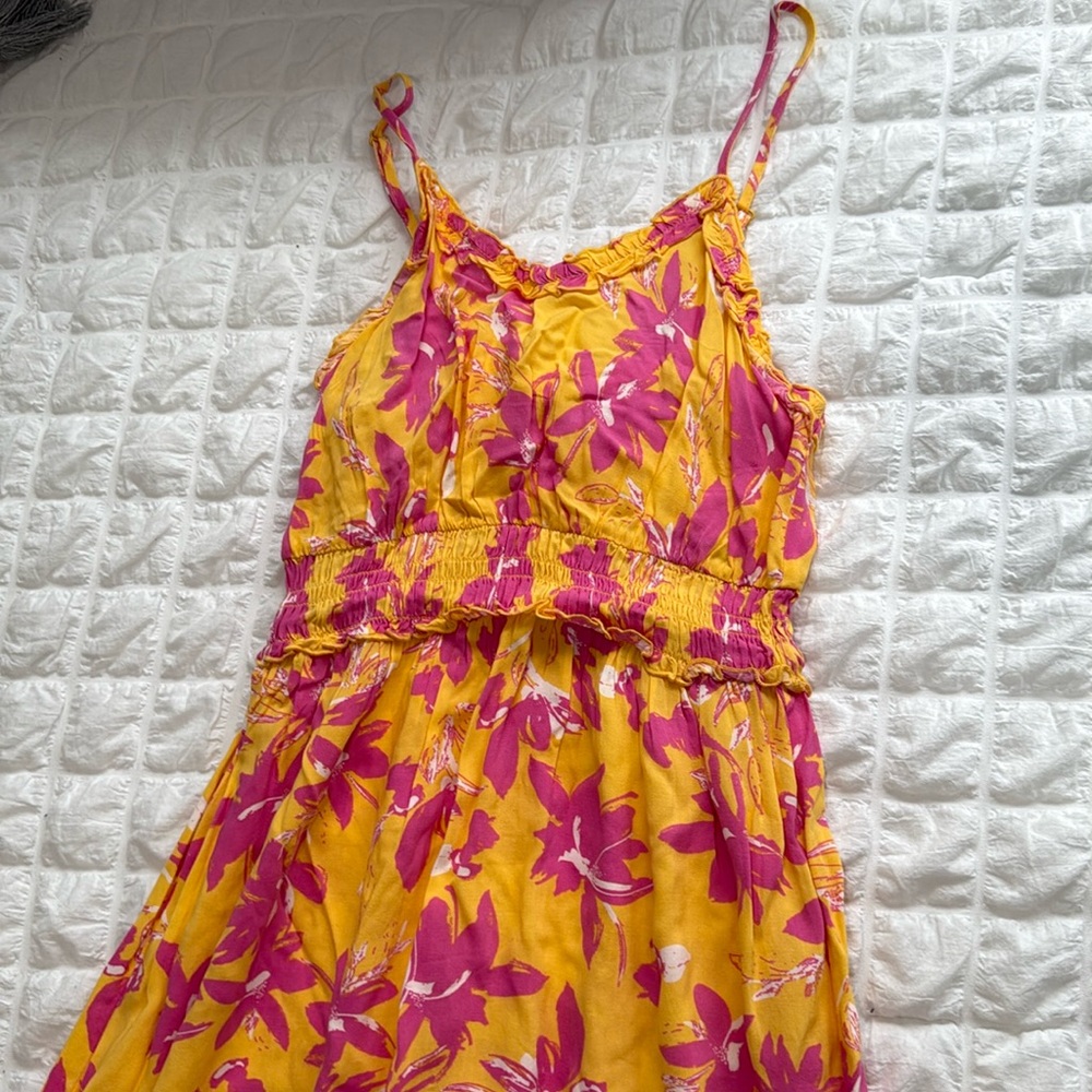 Long Tropical Dress